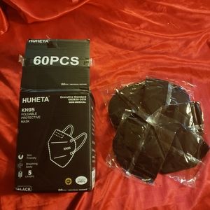 Huheta KN95 foldable 5 layer masks